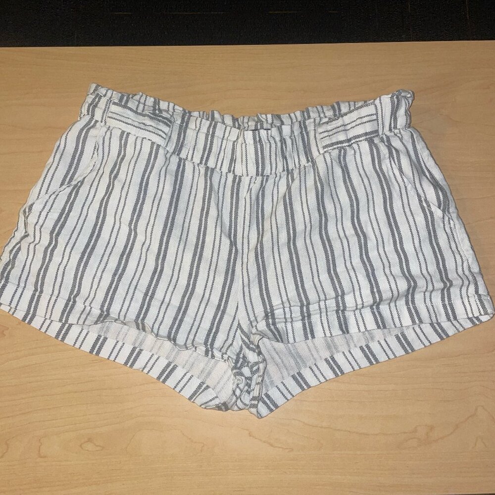 Linen shorts- indigo rising